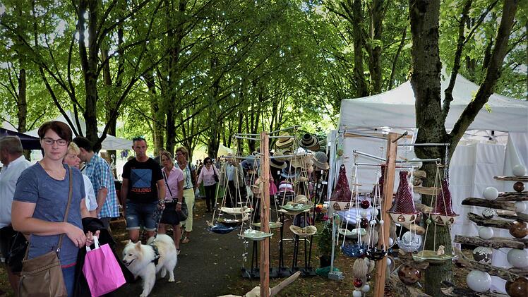 Impressionen von der Kunst- und Gartenmesse. Foto: Werner Reißaus