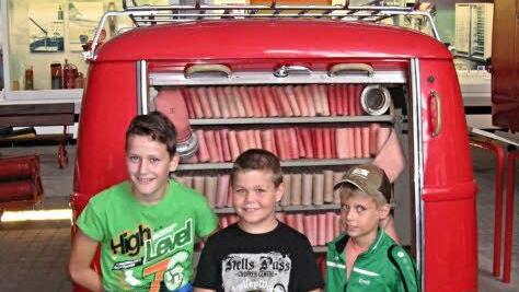 Auchh die Jüngstenn kamen bei dem Ausflug auf ihre Kosten.