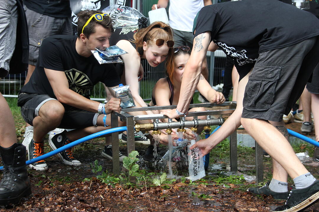Stimmung! Bei Rock im Park kein Problem!