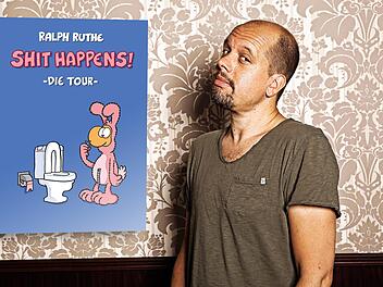 Die "Shit Happens Live Tour 2018" führt Ralph Ruthe am 16. November nach Franken, in die Stadthalle Fürth. Björn Gaus