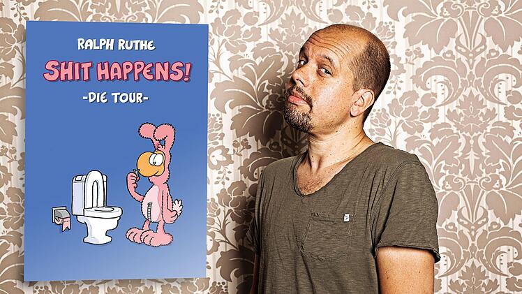 Die "Shit Happens Live Tour 2018" führt Ralph Ruthe am 16. November nach Franken, in die Stadthalle Fürth. Björn Gaus