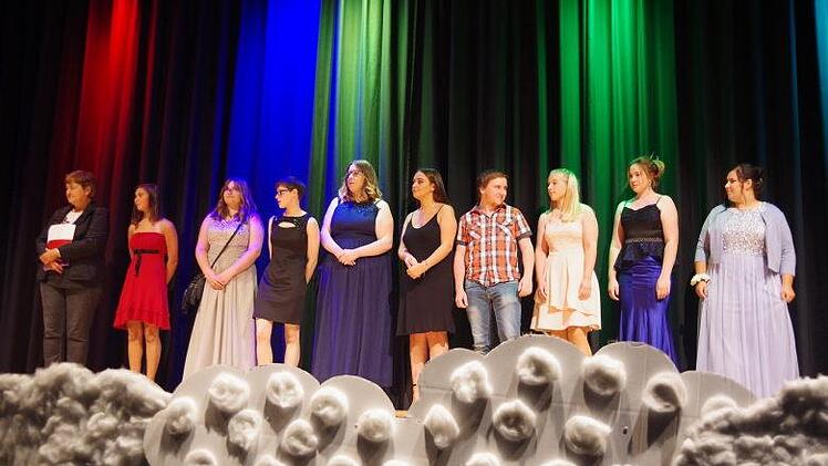 Die Klasse FSO 11 mit Klassenlehrerin Marieluise MundingHeike Sch&uuml;lein