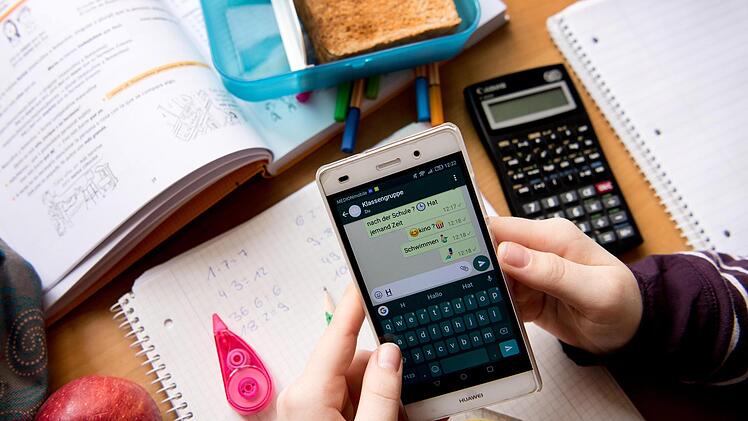 In einigen Schulen im Landkreis dürfen Schüler schon manchmal das Handy nutzen - allerdings nicht für private Nachrichten oder Videos, sondern nur für Unterrichtszwecke. Foto: Sven Hoppe, dpa