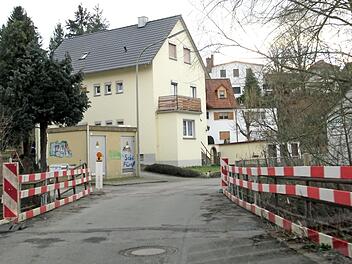 Blick auf die bauf&auml;llige Schneybachbr&uuml;cke vor Beginn der Bauarbeiten  Foto: Ralf Hauenstein/ Regierung von Oberfranken