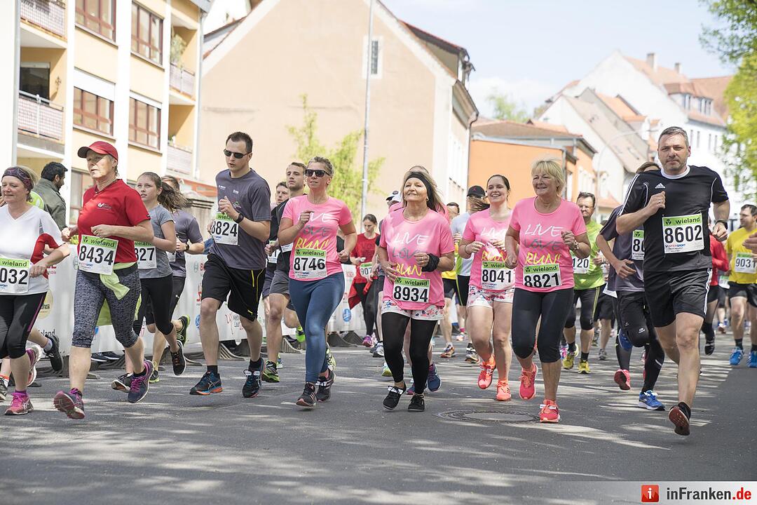 Weltkulturerbelauf 2017 in Bamberg: Der Wieland-Lauf