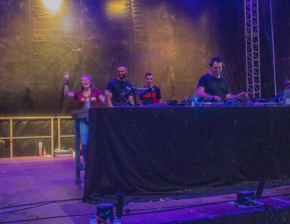 DJ El Mar sorgte für Stimmung.