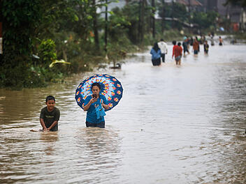Überschwemmungen in Indonesien Überschwemmungen in Indonesien