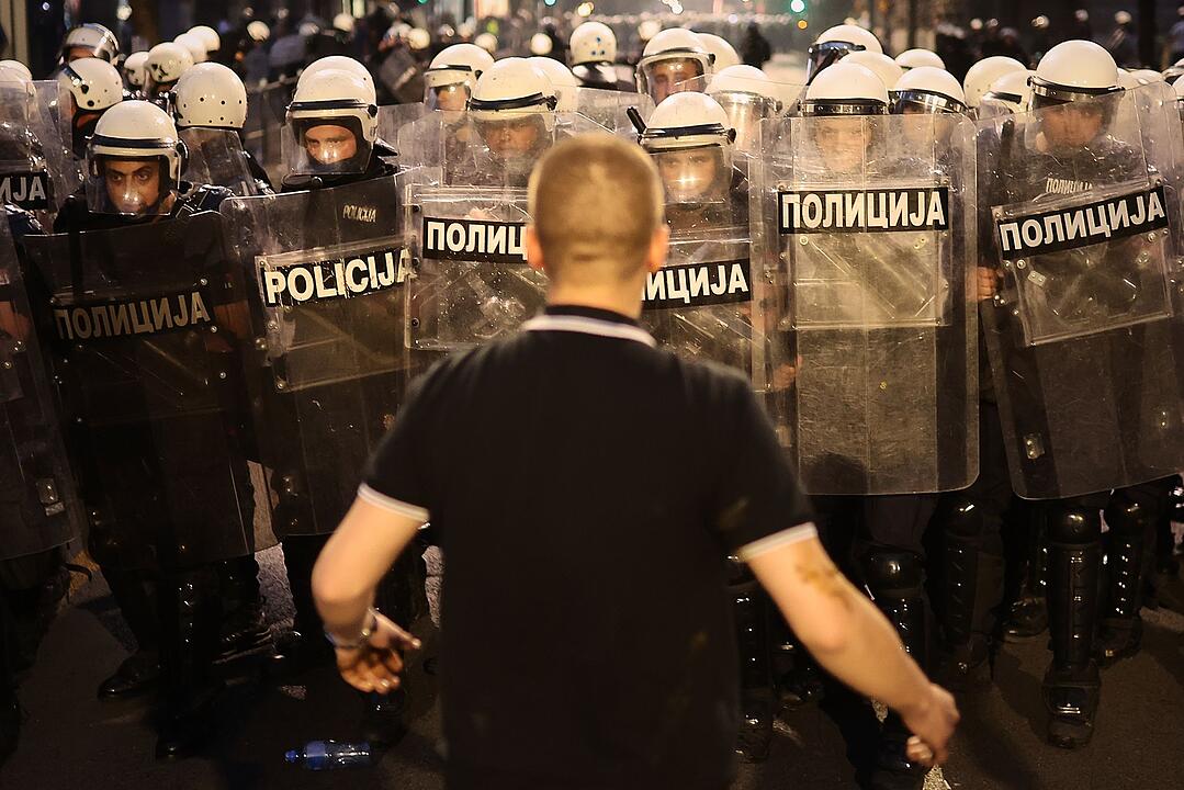 Proteste in Serbien