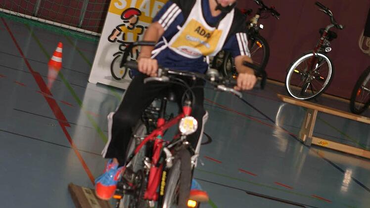 Yannik Lang auf dem Spurbrett.