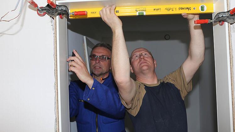 Thomas Schmidt (rechts) und Friedwald Schedel Foto: Matthias Hoch