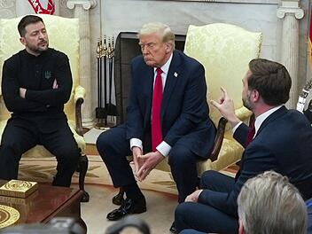 Selenskyj und Trump im Oval Office