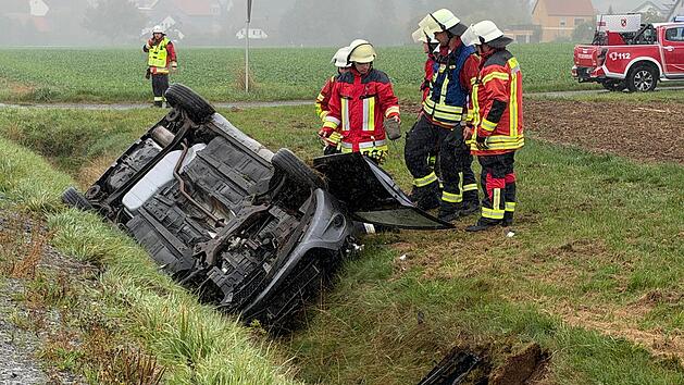 Schwerverletzte bei Unfall im Kreis Bayreuth