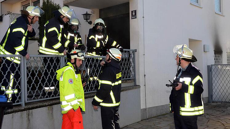 Brand in Garitz, Freitag, 17.01.2014
