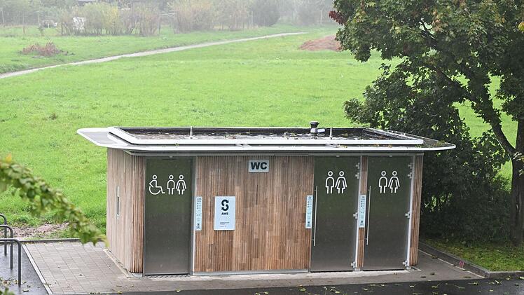 Toilettenhaus kostet 600.000 Euro