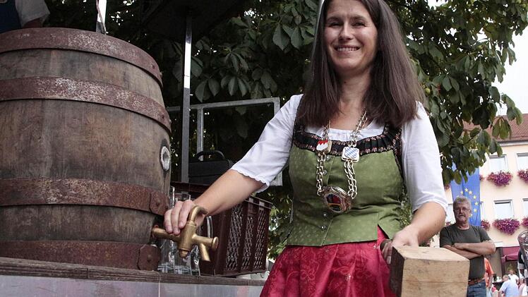 Das Ebermannstadter Altstadtfest ist eröffnet. Foto: Josef Hofbauer