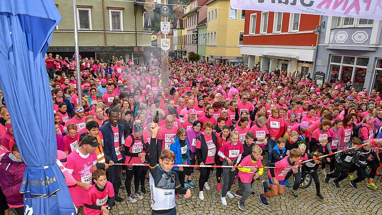 Pinklauf 2019 in Bad Brückenau Foto: Ronald Rinklef