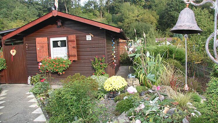 Eine vorbildliche Anlage: Der Garten von Erika Langner.