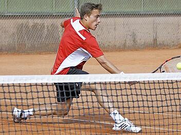 Favorit Nicolas Kramer vom MTV Bamberg unterlag im Finale Niclas Schmidt aus Würzburg. Fotos: René Rupprecht