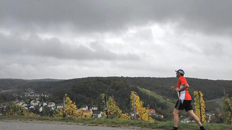 Stimmungsbild vom Ramsthaler Weinberglauf. Foto: Hopf