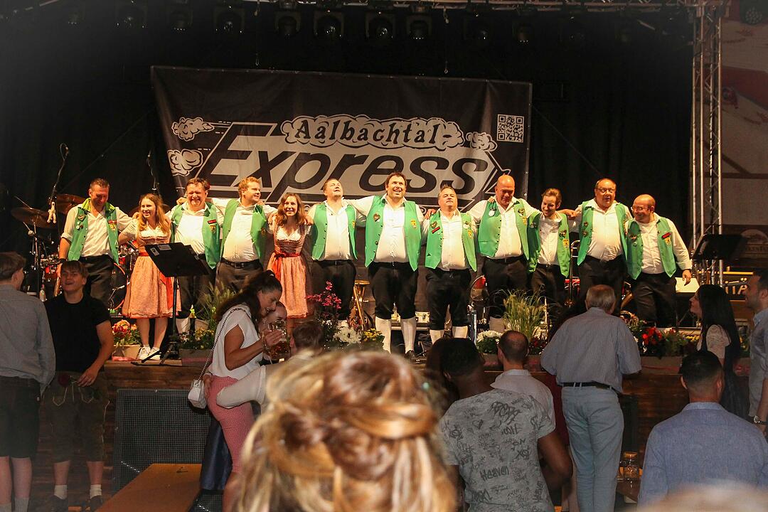Am letzten Tag vom Bierfest wurde nochmal richtig gefeiert.