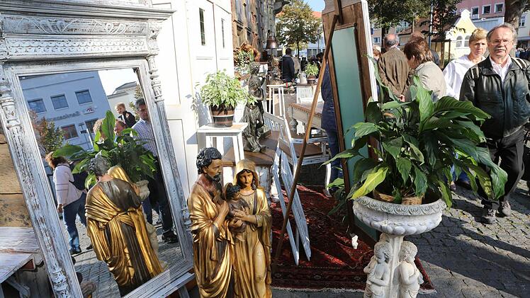 Antikmarkt Bamberg 2014 Foto: Barbara Herbst
