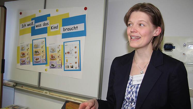 Tina Langenscheidt ging am Tag der Hauswirtschaft auf die Ernährung für die Aller-Kleinsten ein: Selbstgekochtes ist für Babys und Kleinkinder besonders empfehlenswert