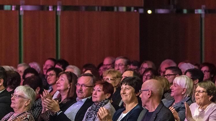 Daas begeisterte Publikum spendete reichlich Applaus.Foto: Jochen Berger