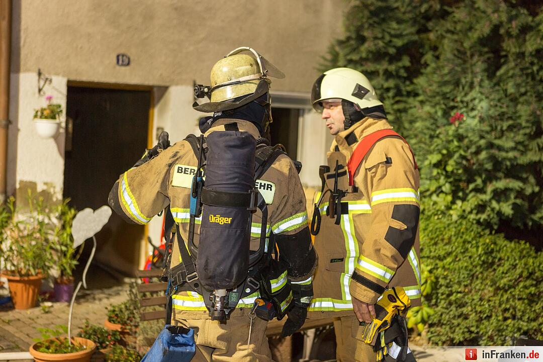 Brand in der Fürther Innenstadt