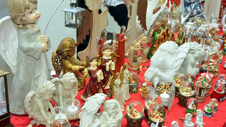 Impressionen vom Weihnachtsmarkt der Lebenshilfewerkstatt Nüdlingen. Foto: Peter Rauch