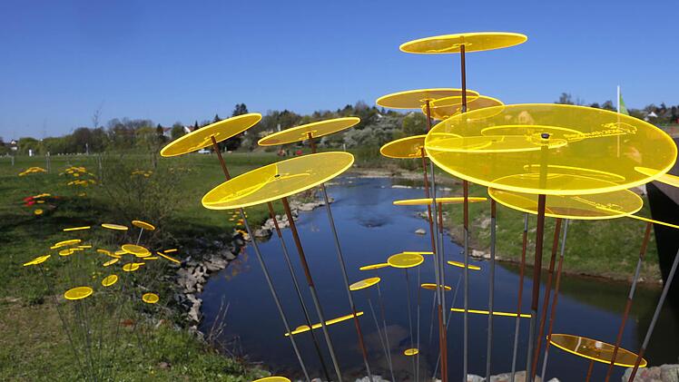 Blumen - aber auch Dekotrends sind bei Thema jeder Landesgartenschau, auch hier in Bayreuth 2016. Foto: Matthias Hoch
