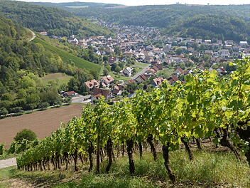 Weinbergwandern in Franken