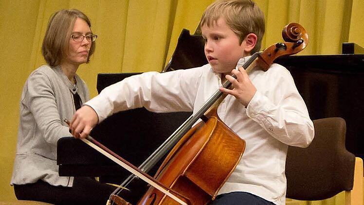 Impressionen vom Preisträgerkonzert des Regionalwettbewerbs "Jugend musiziert" in Coburg.Foto: Albert Höchstädter