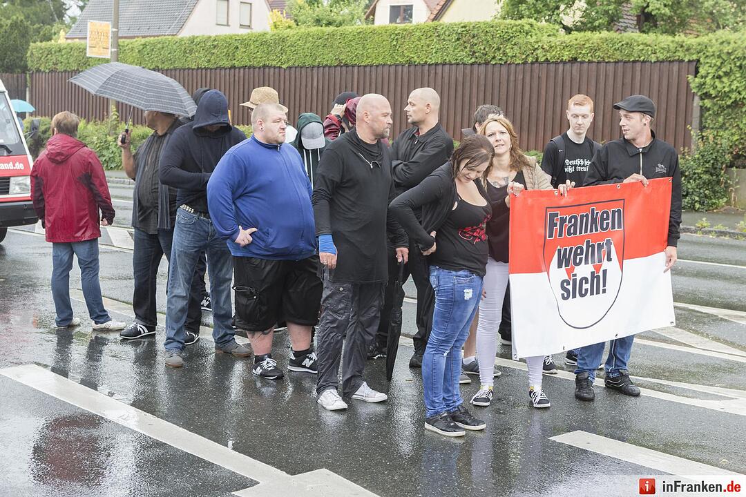 Demonstration gegen Rechts in Zirndorf