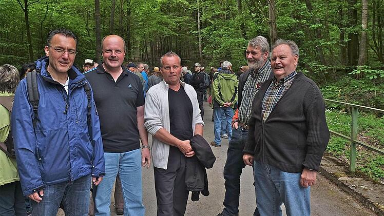 Grenzgang um Aura Foto: Gerd Schaar