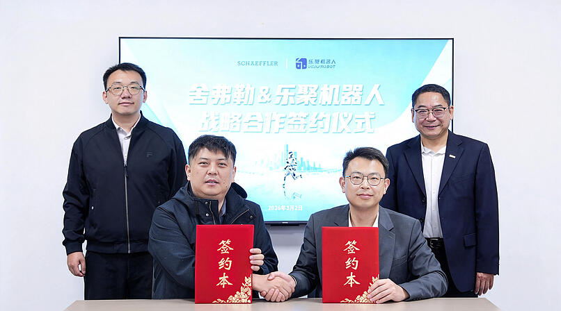 Schaeffler kooperiert mit chinesischem Roboter-Hersteller