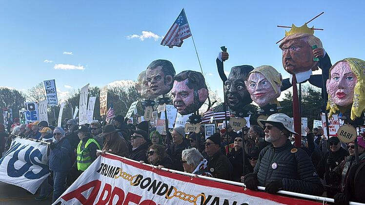 &laquo;No Kings&raquo;-Demonstration in Washington