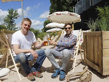 Freuen sich auf den Start am Donnerstag: Markus Zametzer (links) und Joachim Krohn.  Fotos: Pack