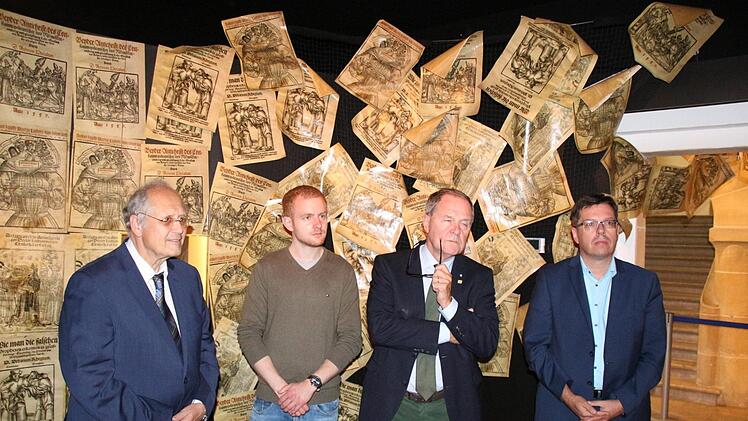 Ulrich Herbert, Alexander Arnold, Wolfgang Heubisch und Thomas Nagel (von links). Foto: Simone Bastian