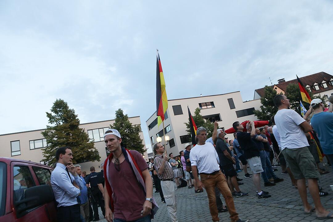 Björn Höcke in Forchheim: Demonstrationen gegen AfD-Politiker