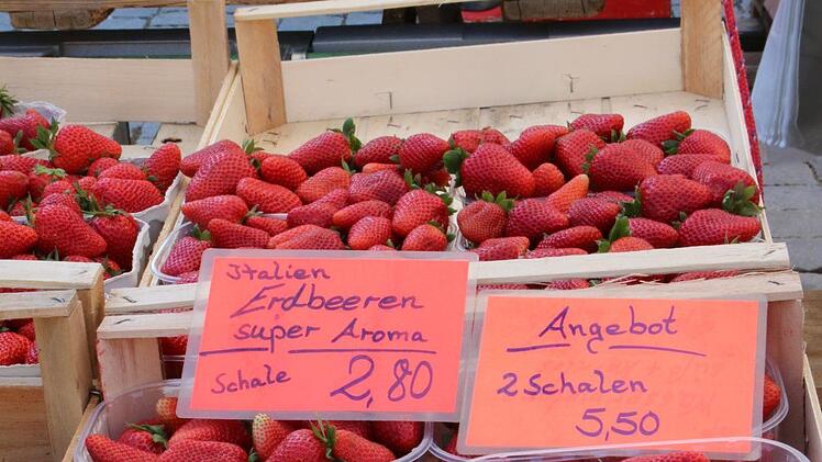 Es ist wieder Erdbeerzeit.Foto: Katrin Geyer