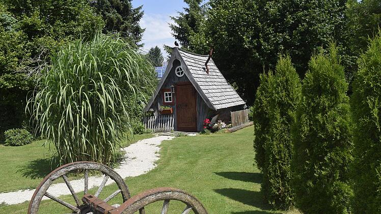 Der Garten als Ort der Ruhe und Ausgeglichenheit, zu sehen in Morschreuth Foto: Peter Distler