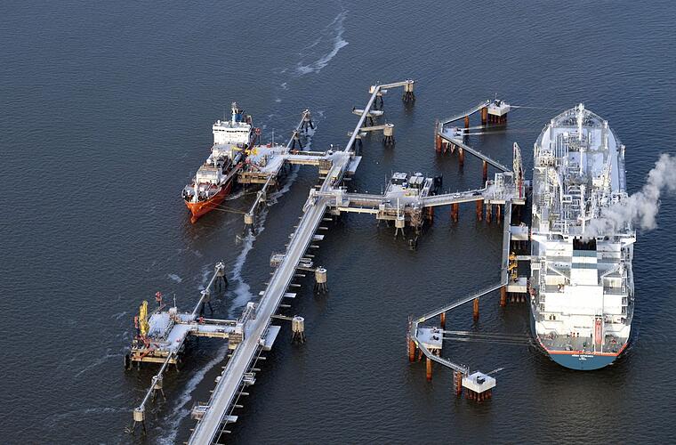 Erstes Gas an LNG-Terminal Wilhelmshaven in Netz eingespeist