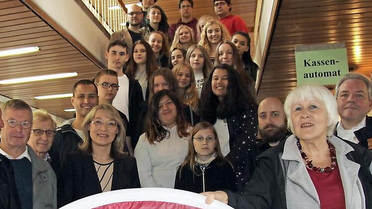 Die Kampagne wird nicht nur von Politikern, sondern auch von Schülern unterstützt. Foto: Richard Sänger