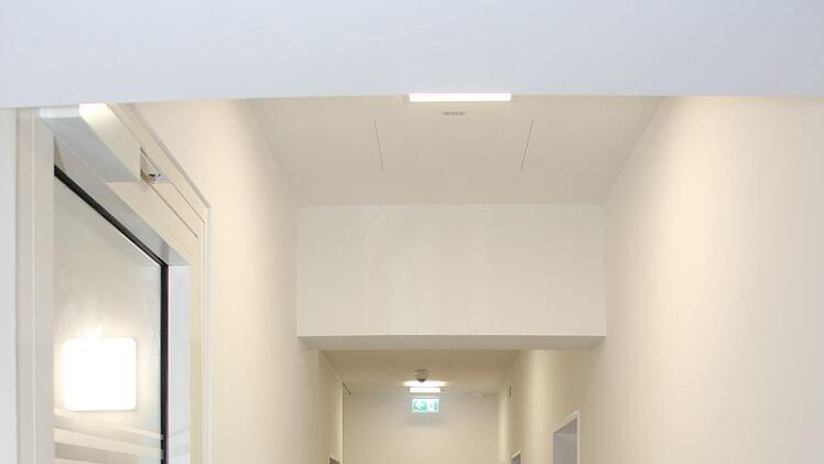Einer der neuen Gänge im alten Bezirksamtsgebäude. Foto: Andreas Schmitt