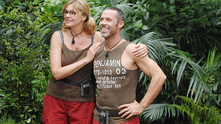 Tag 9 - Dschungelprüfung 9 "Un-Glücksrad": Die Camper haben unter sich entschieden, das Maren Gilzer (44) und Benjamin Boyce (36) auch mal zu einer Dschungelprüfung antreten dürfen. Foto: RTL