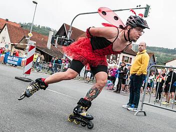 Der Trendsport Speed-Skating entwickelt sich immer mehr zum Leistungssport. Die Breite fehlt. Deshalb laufen viele nur noch zum Spaß. Foto: Archiv
