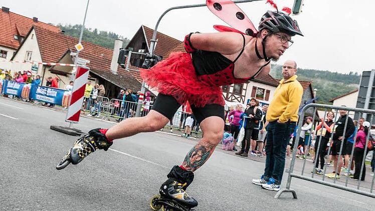 Der Trendsport Speed-Skating entwickelt sich immer mehr zum Leistungssport. Die Breite fehlt. Deshalb laufen viele nur noch zum Spaß. Foto: Archiv