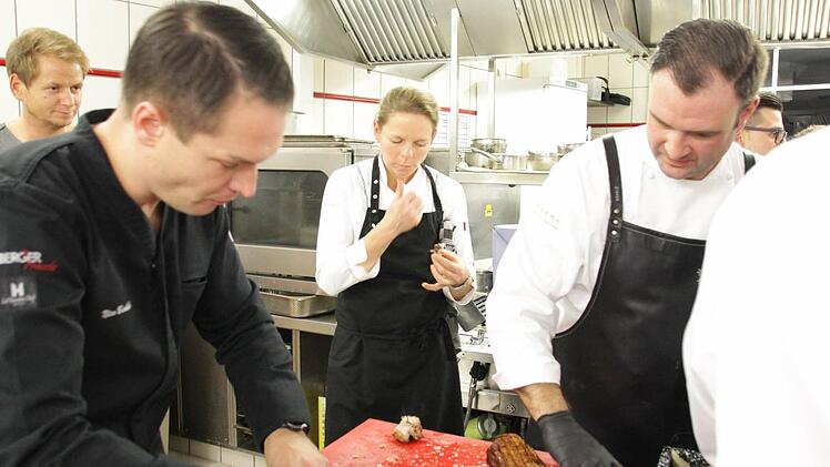 Hier naschen auch die Chefs.