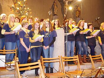 "Con Brio" betätigte sich am Sonntagabend sowohl als "Seelenstreichler" als auch als Stimmungsmacher. Fotos: Heike Schülein