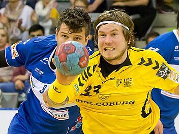 Auf seine Zweitliga-Erfahrung kann sich der HSC 2000 Coburg in den nächsten beiden Jahren verlassen: Philipp Seitle unterschrieb einen neuen Vertrag bei den Vestestädtern. Trainer Jan Gorr ist zufrieden: "Phil wird seine großen individuellen Stärken für unser Team einbringen". Foto: Albert Höchstädter